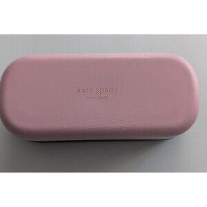Kate Spade Eye Glass Case Sunglasses Case Hardcase Pink Green Hello Sunshine